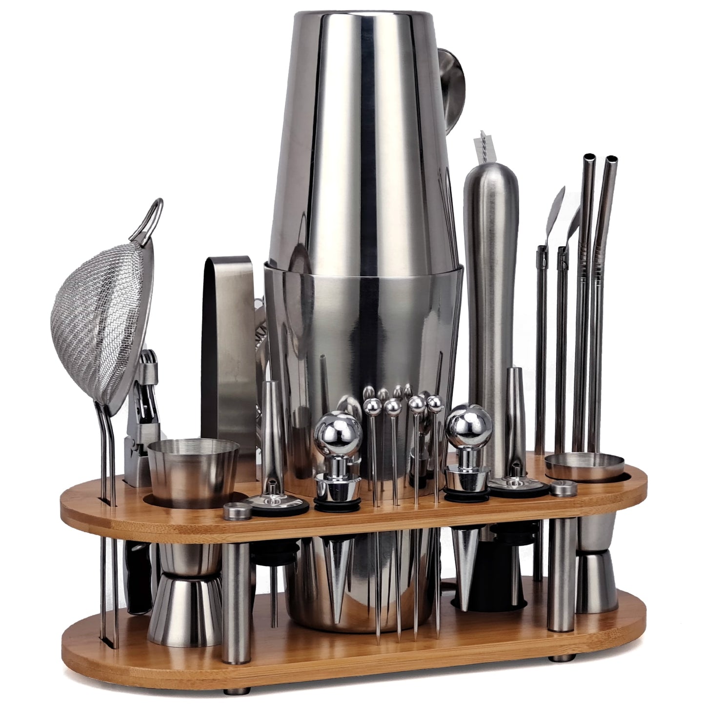 23-Piece Cocktail Shaker Set