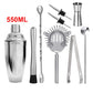 UPORS Stainless Steel Cocktail Shaker 550ML/750ML