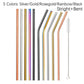 10Pcs Reusable Drinking Straw