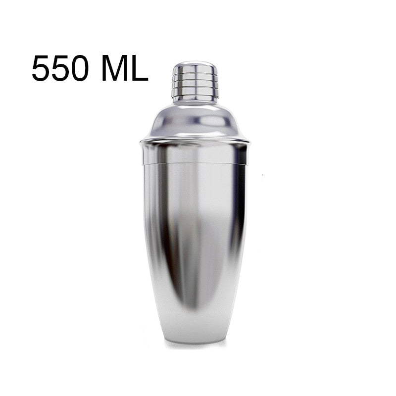 UPORS Stainless Steel Cocktail Shaker 550ML/750ML