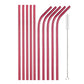 10Pcs Reusable Drinking Straw