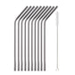 10Pcs Reusable Drinking Straw