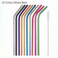 10Pcs Reusable Drinking Straw
