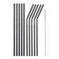 10Pcs Reusable Drinking Straw